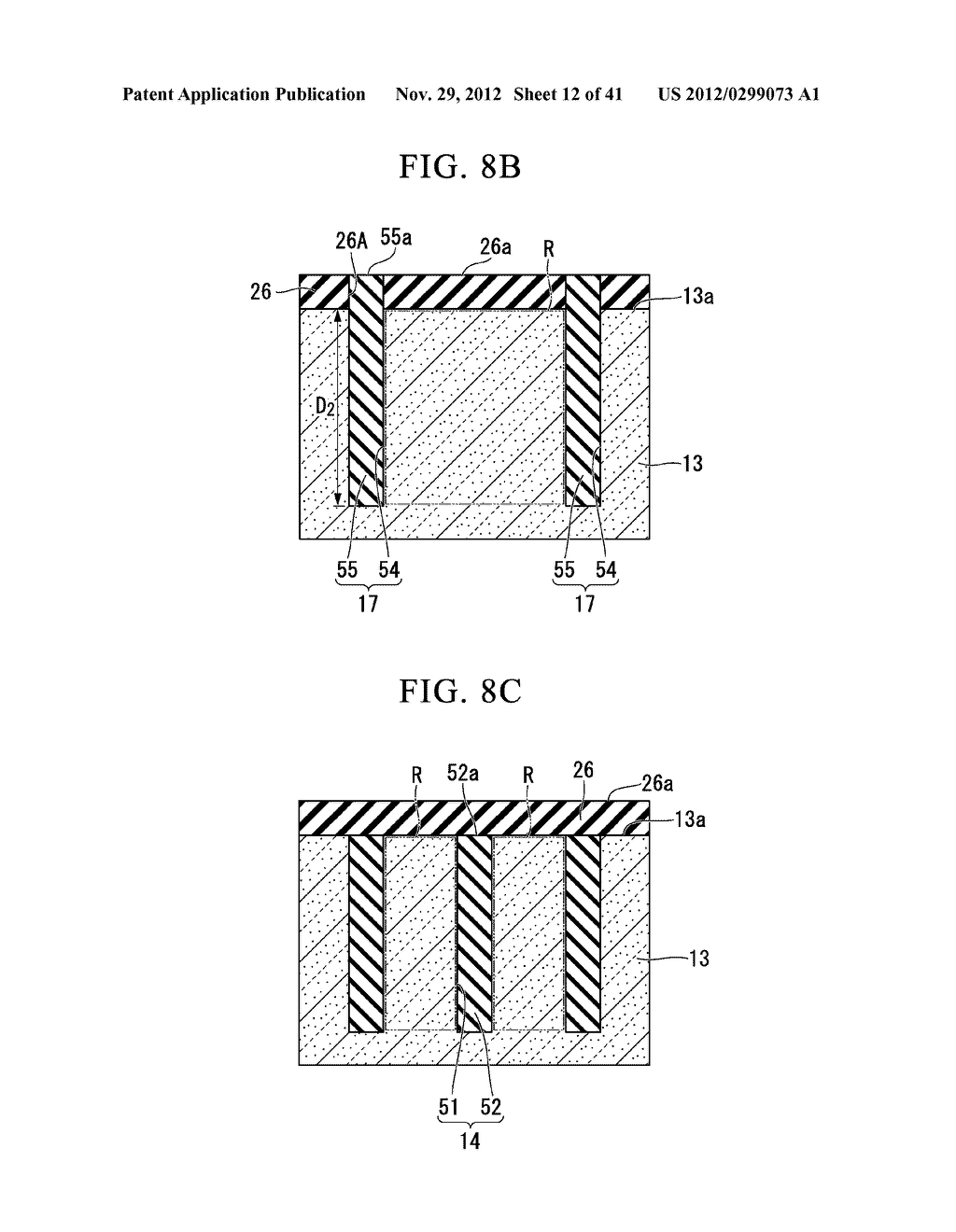 SEMICONDUCTOR DEVICE AND METHOD OF FORMING THE SAME - diagram, schematic, and image 13