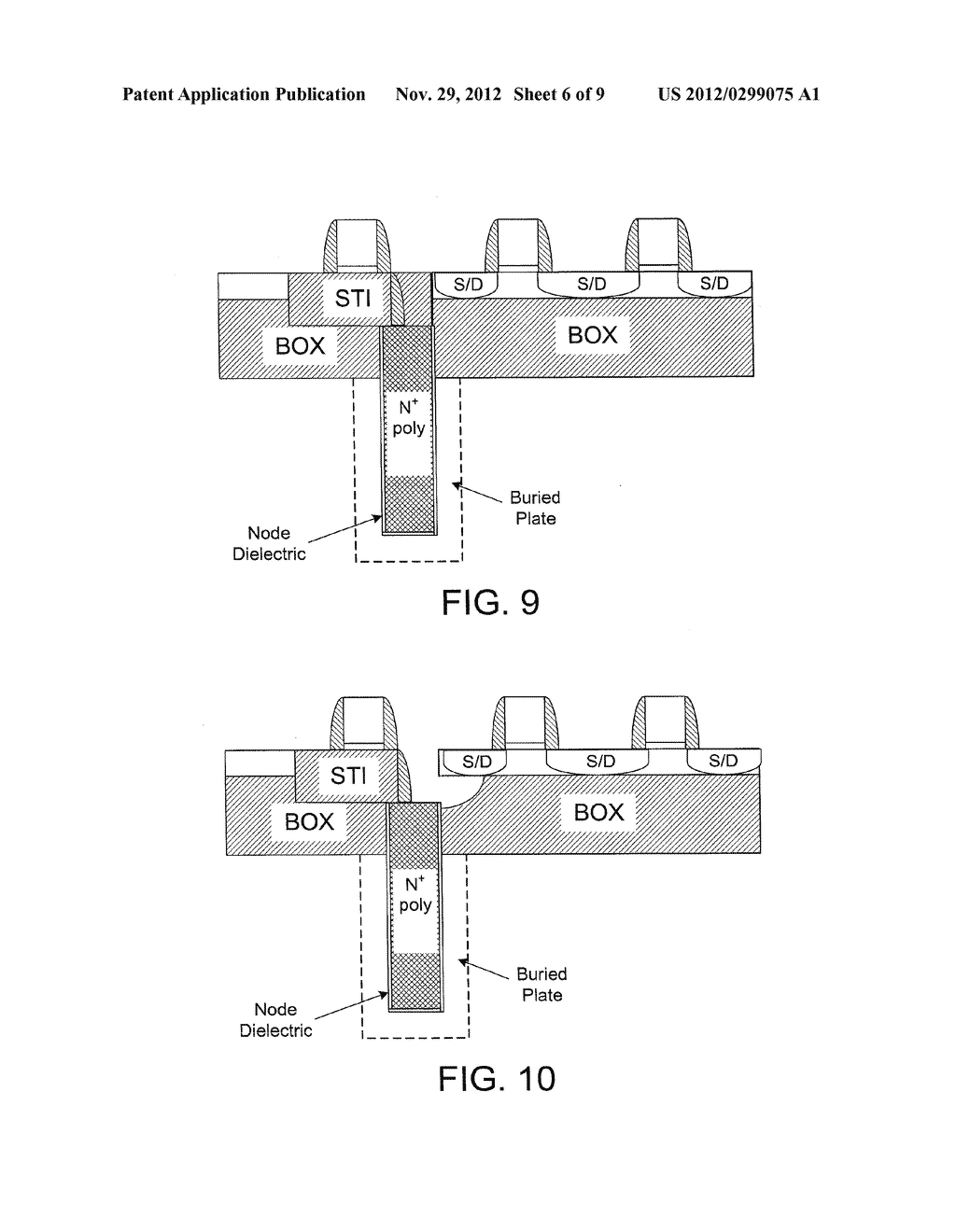 SOI Trench Dram Structure With Backside Strap - diagram, schematic, and image 07