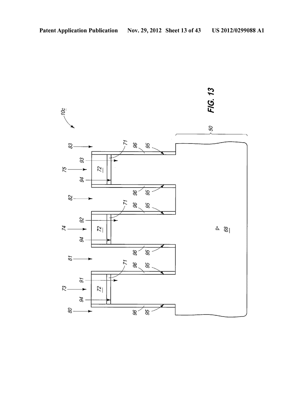 Memory Arrays, Semiconductor Constructions, and Methods of Forming     Semiconductor Constructions - diagram, schematic, and image 14