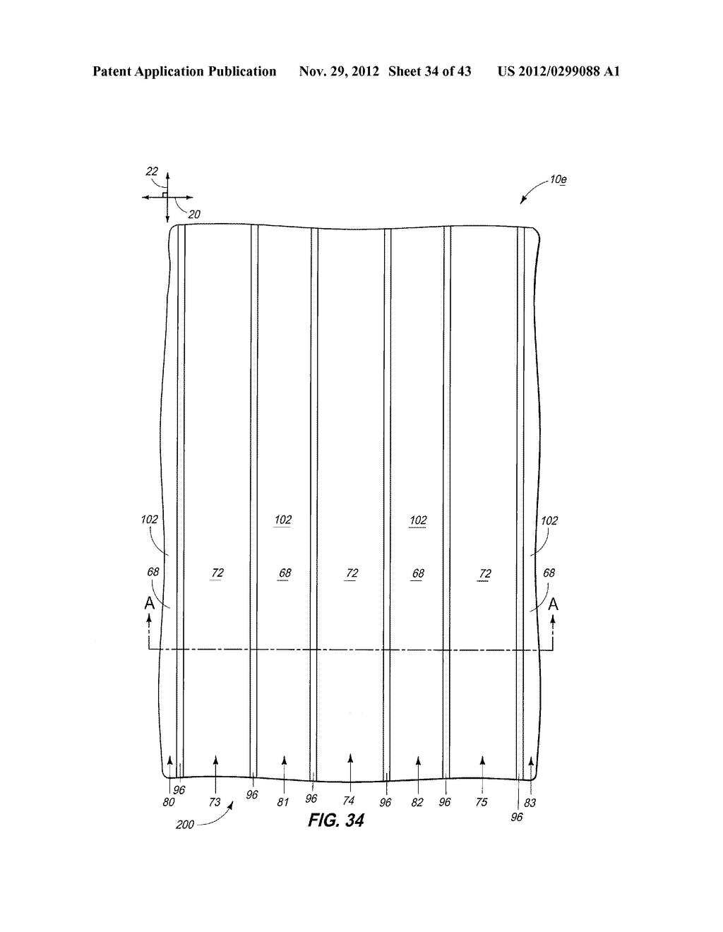 Memory Arrays, Semiconductor Constructions, and Methods of Forming     Semiconductor Constructions - diagram, schematic, and image 35