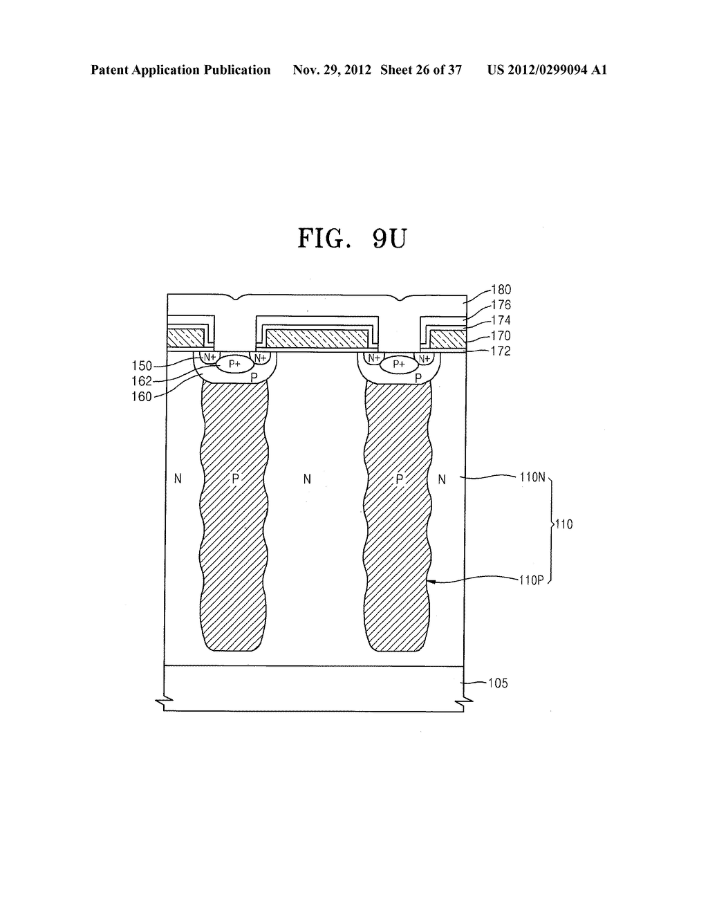 SEMICONDUCTOR DEVICE HAVING A SUPER JUNCTION STRUCTURE AND METHOD OF     MANUFACTURING THE SAME - diagram, schematic, and image 27