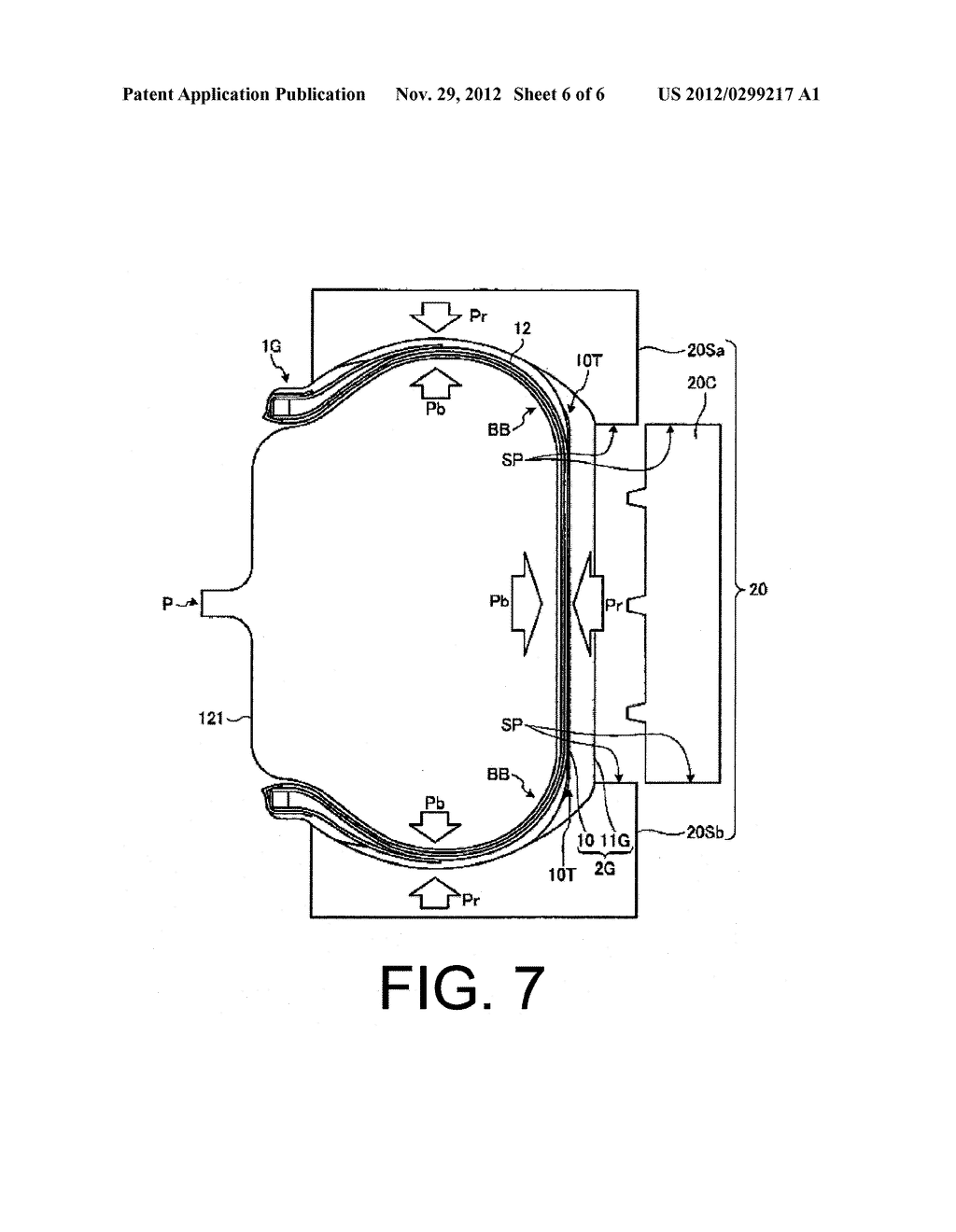 METHOD FOR MANUFACTURING PNEUMATIC TIRE - diagram, schematic, and image 07