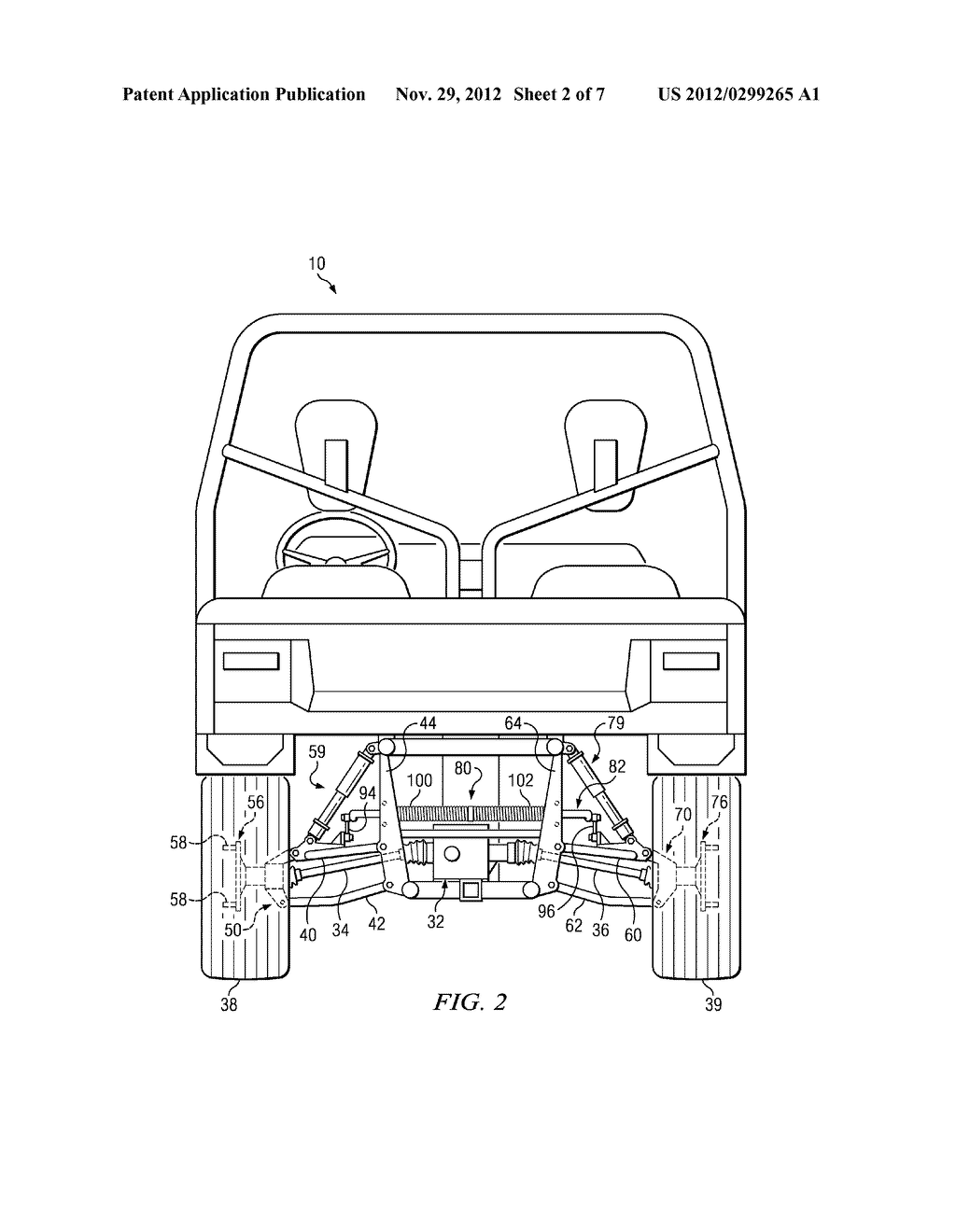 SWAY BAR ASSEMBLY AND VEHICLE INCLUDING SAME - diagram, schematic, and image 03