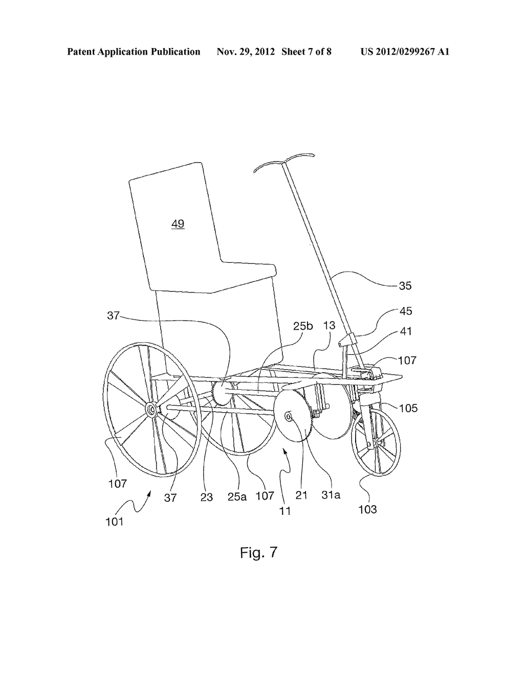 Self Propelled Hand Vehicle - diagram, schematic, and image 08