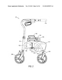 FOLDABLE WALKER APPARATUS diagram and image