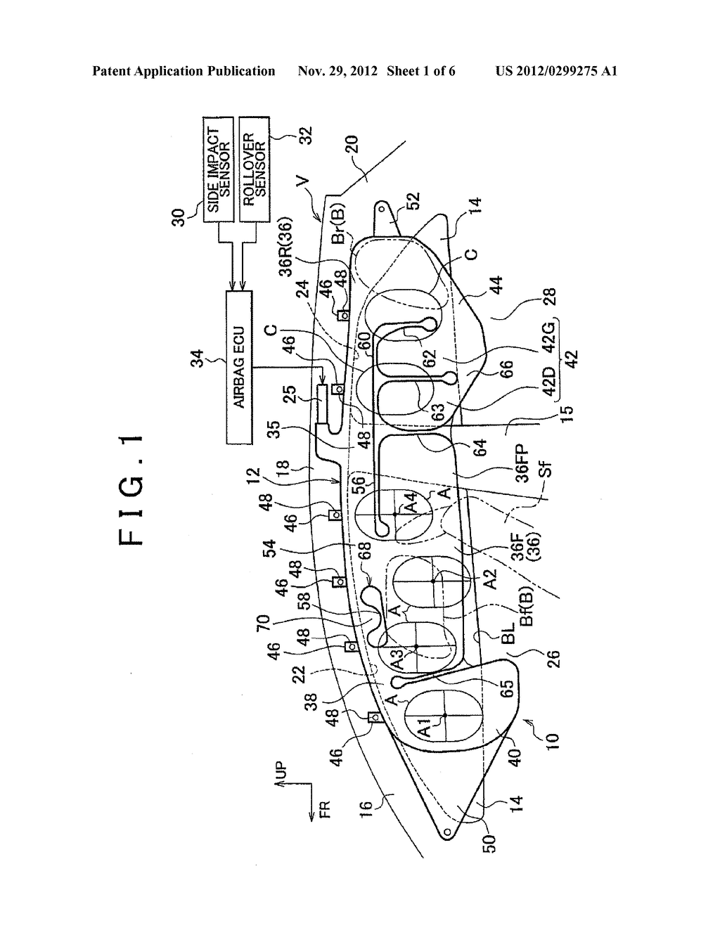 CURTAIN AIRBAG SYSTEM - diagram, schematic, and image 02