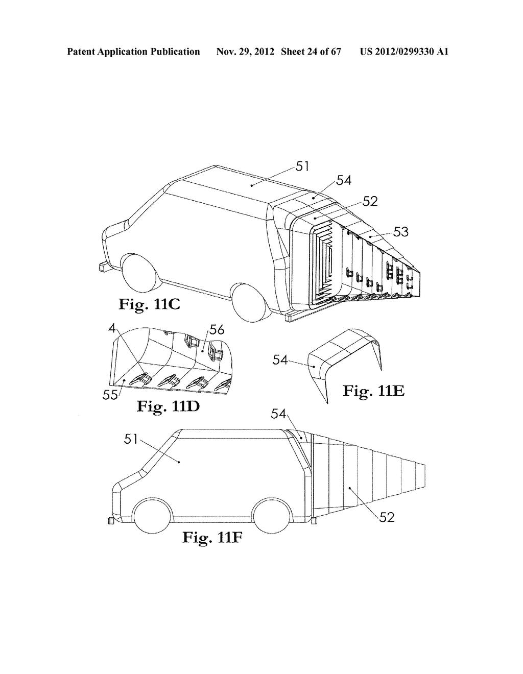 Aerodynamic Drag Reducing Apparatus - diagram, schematic, and image 25