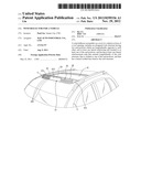 Wind deflector for a vehicle diagram and image