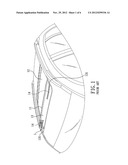 Wind deflector for a vehicle diagram and image