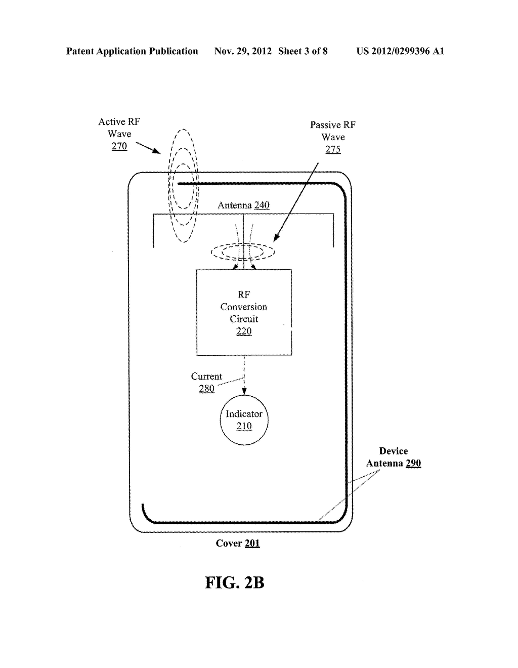 COVER FOR CONVERTING ELECTROMAGNETIC RADIATION IN ELECTRONIC DEVICES - diagram, schematic, and image 04