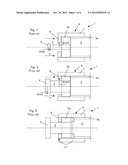 METHOD FOR APPLYING A RETAINING SYSTEM ABOVE A ROTOR CORE OF AN ELECTRIC     MACHINE AND ROTOR ASSEMBLY diagram and image