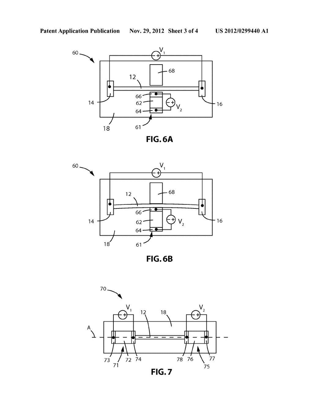 DEVICES COMPRISING NANOTUBES OR NANOWIRES HAVING ALTERABLE     CHARACTERISTICS, AND RELATED METHODS - diagram, schematic, and image 04