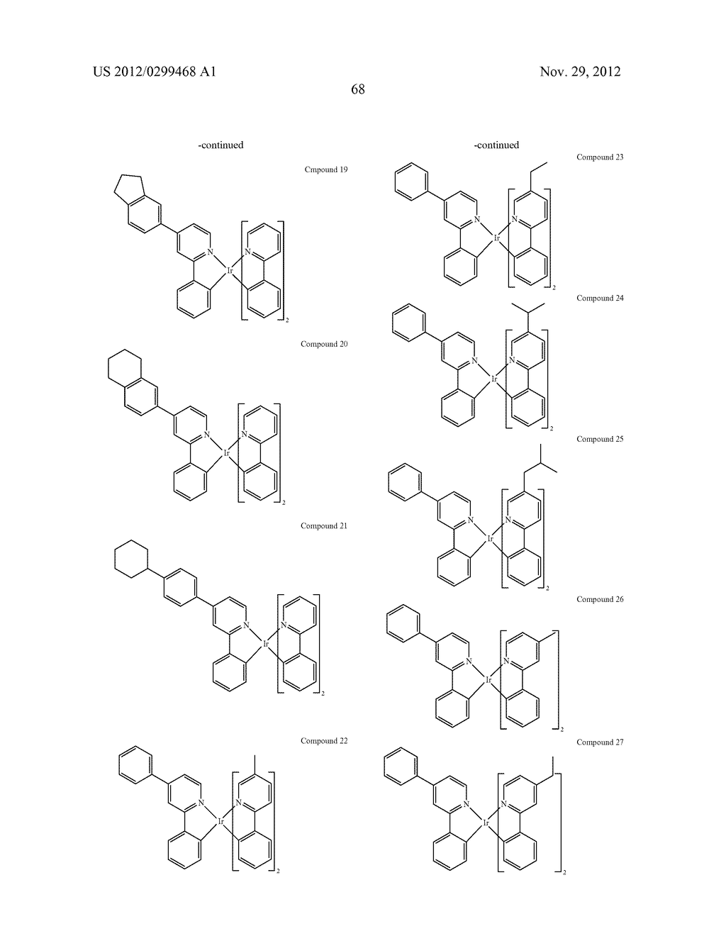 HIGH EFFICIENCY YELLOW EMITTERS FOR OLED APPLICATIONS - diagram, schematic, and image 72