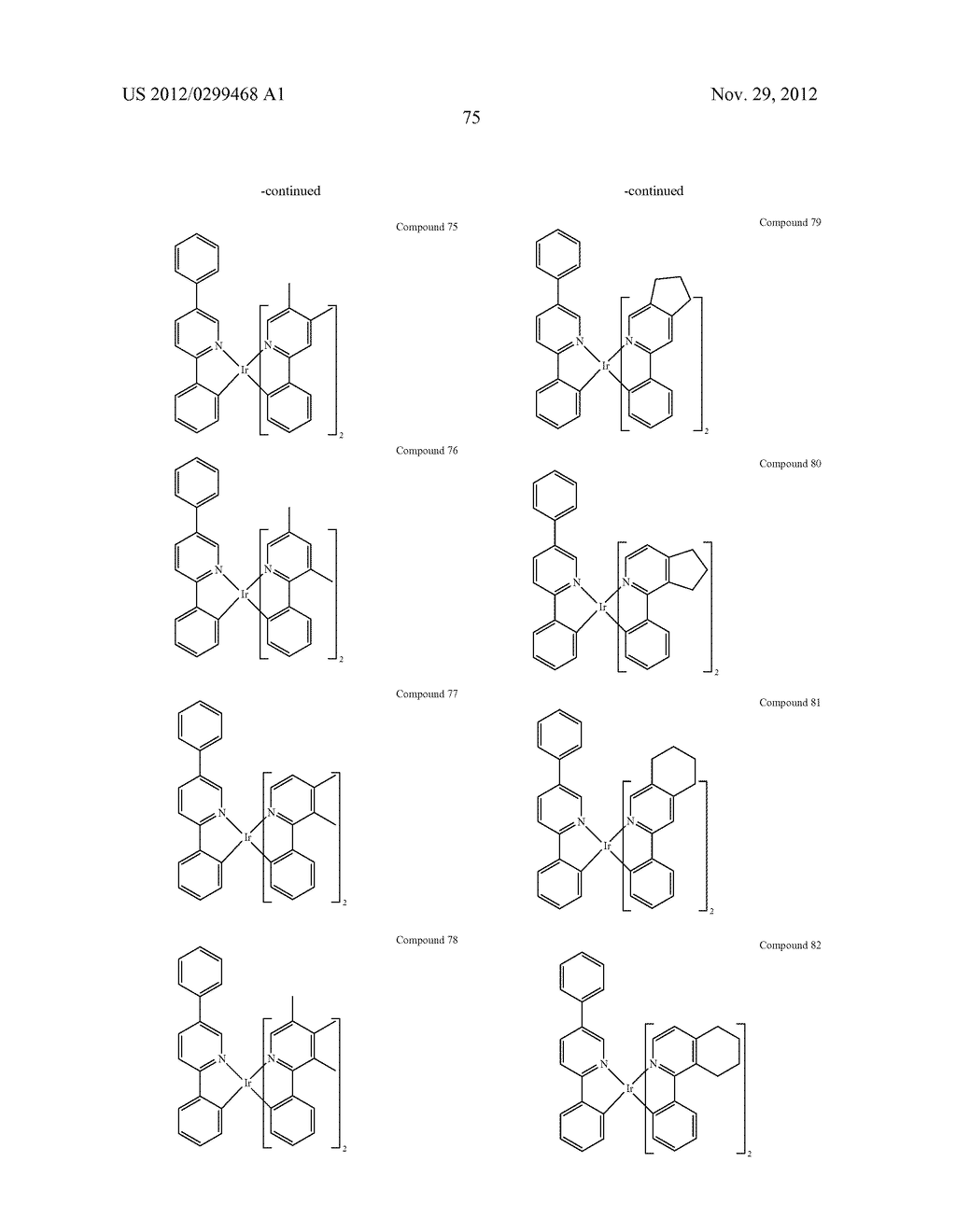 HIGH EFFICIENCY YELLOW EMITTERS FOR OLED APPLICATIONS - diagram, schematic, and image 79