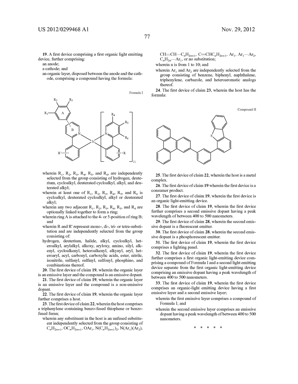 HIGH EFFICIENCY YELLOW EMITTERS FOR OLED APPLICATIONS - diagram, schematic, and image 81