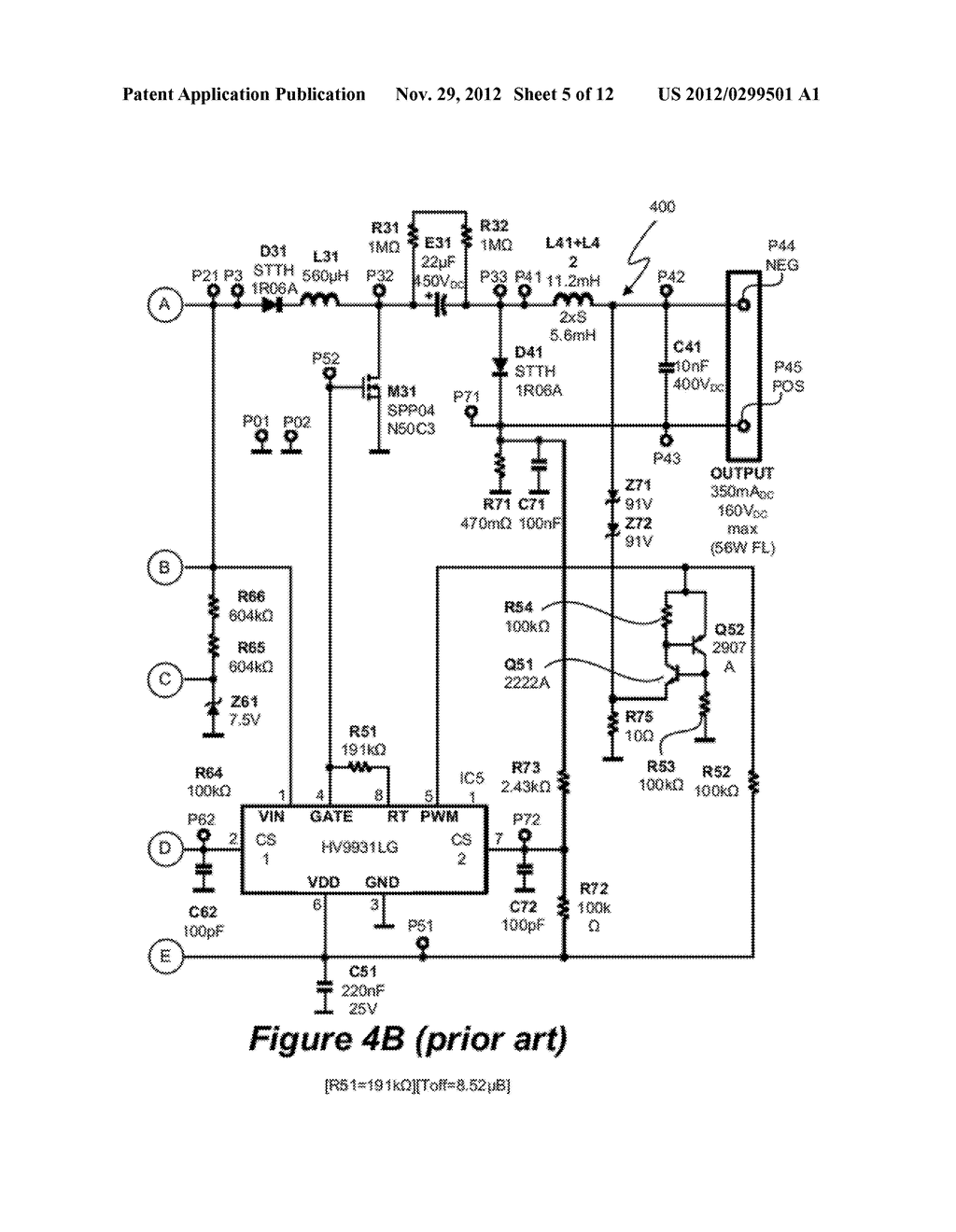 Switching Power Converter Control With Triac-Based Leading Edge Dimmer     Compatibility - diagram, schematic, and image 06