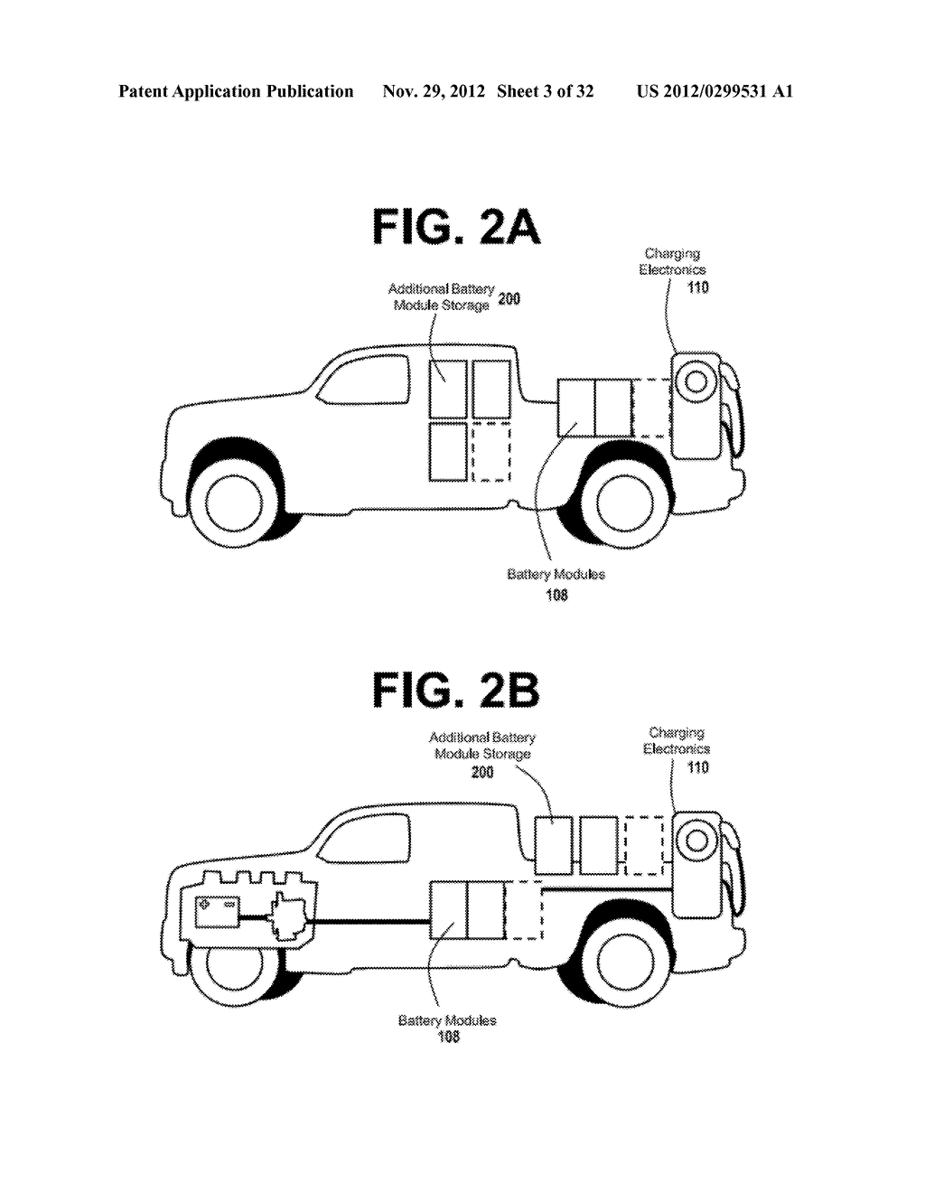 Charging Service Vehicles and Methods Using Modular Batteries - diagram, schematic, and image 04