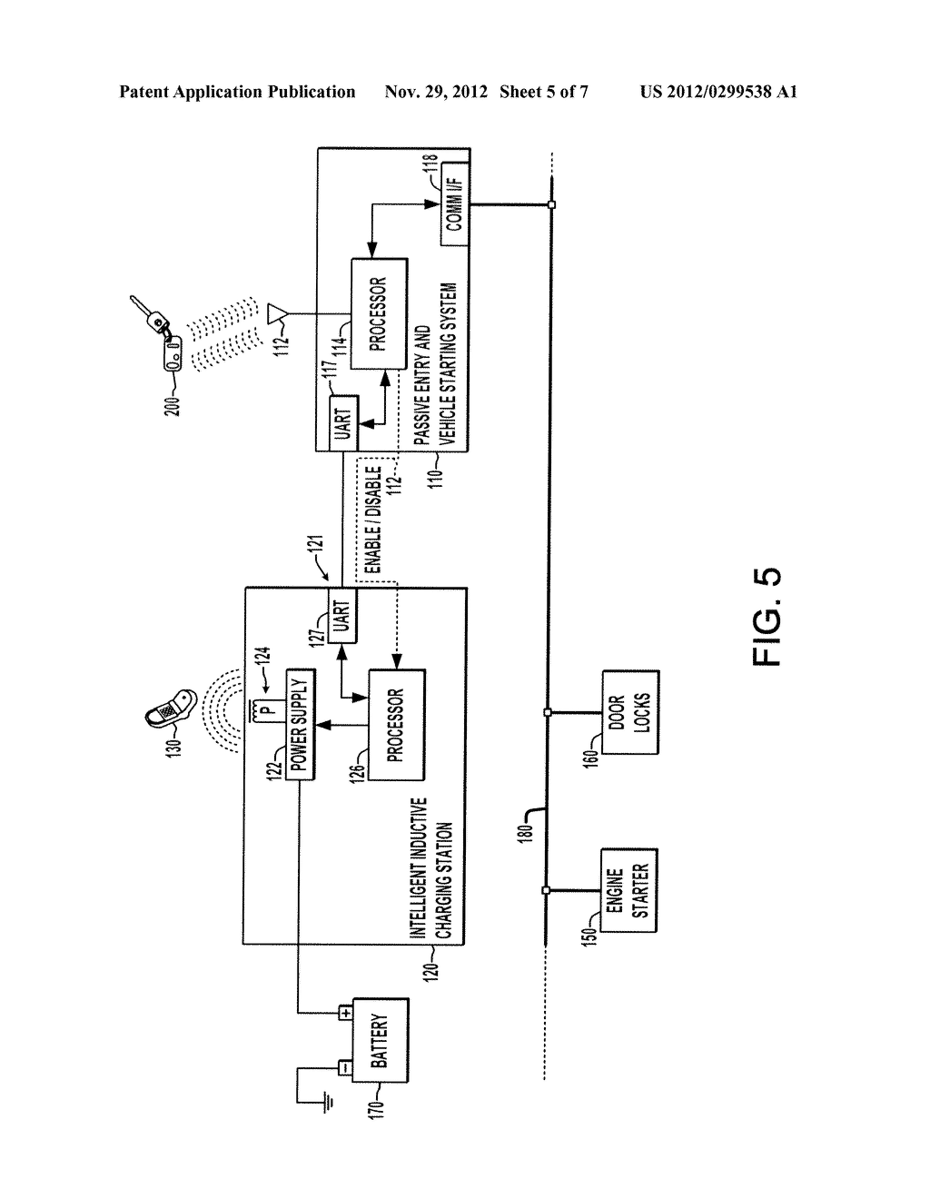 VEHICLE MOUNTED PERSONAL DEVICE BATTERY CHARGING STATION AND OPERATING     METHODS TO AVOID INTERFERENCE - diagram, schematic, and image 06