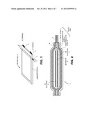 BATTERY CELL WITH AN INTEGRATED POUCH METAL FOIL TERMINAL diagram and image