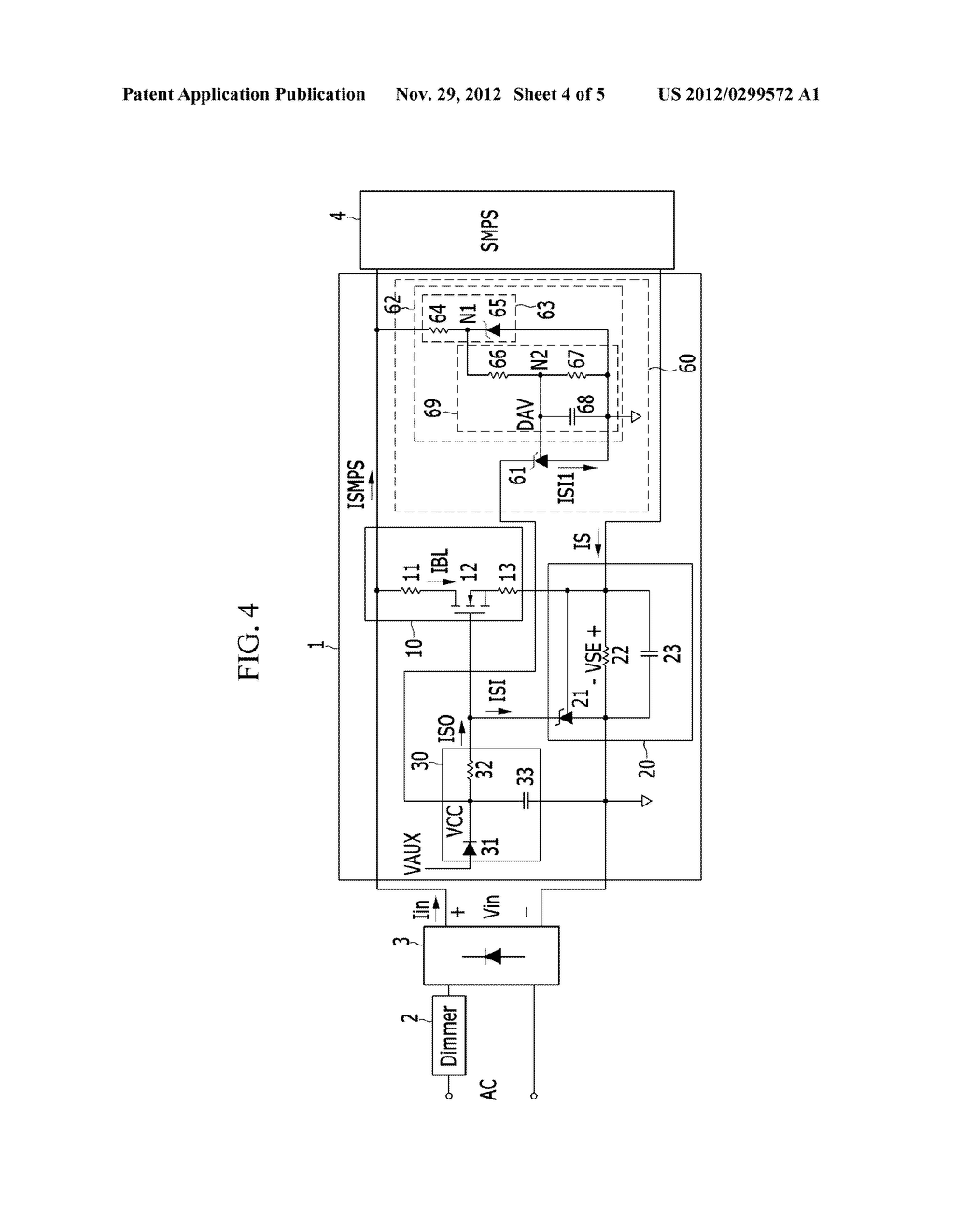 INPUT CURRENT REGULATOR, DRIVING METHOD THEREOF, AND DISABLE CIRCUIT     THEREOF - diagram, schematic, and image 05