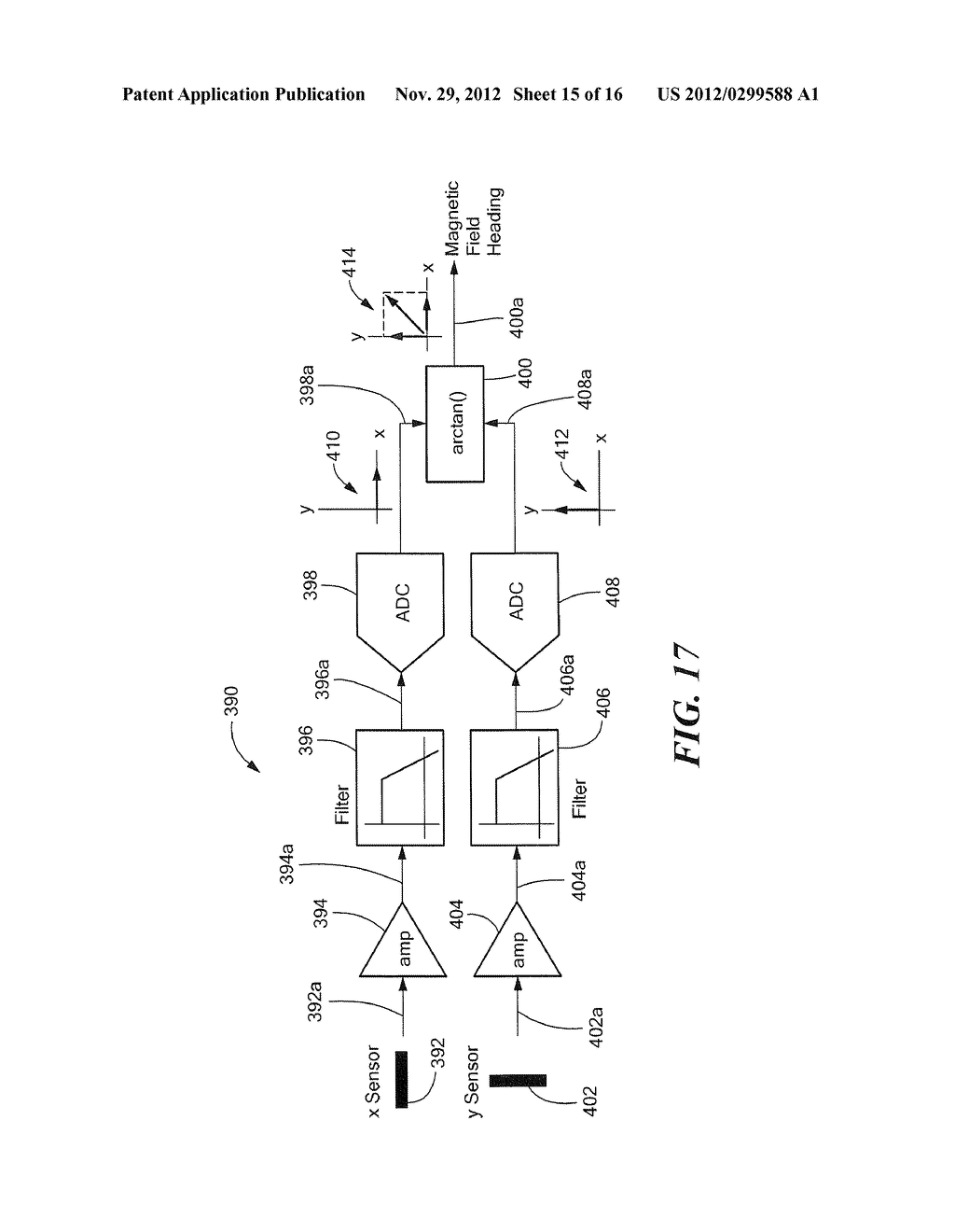 Circuits and Methods for Processing a Signal Generated by a Plurality of     Measuring Devices - diagram, schematic, and image 16