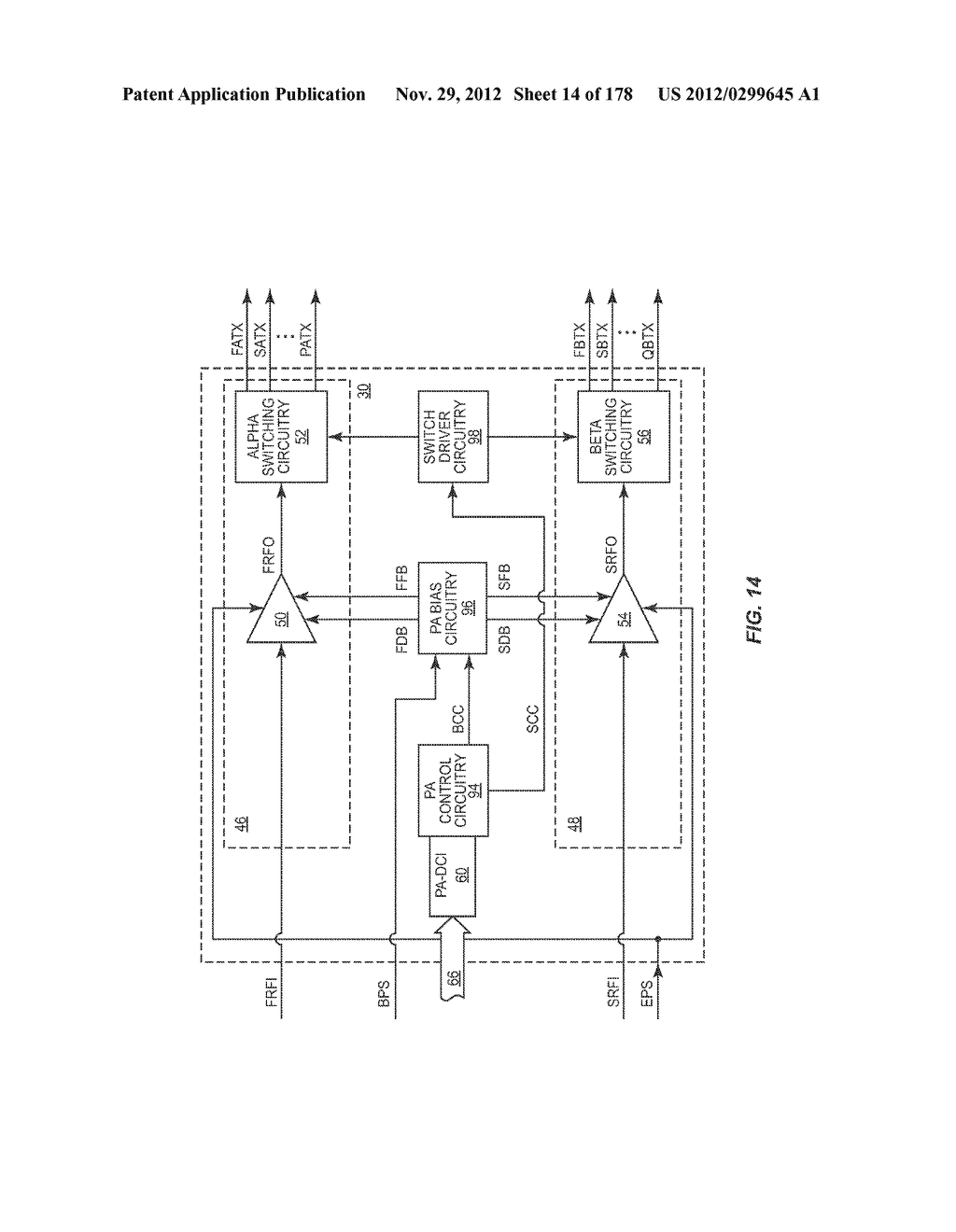 TEMPERATURE CORRECTING AN ENVELOPE POWER SUPPLY SIGNAL FOR RF PA CIRCUITRY - diagram, schematic, and image 15