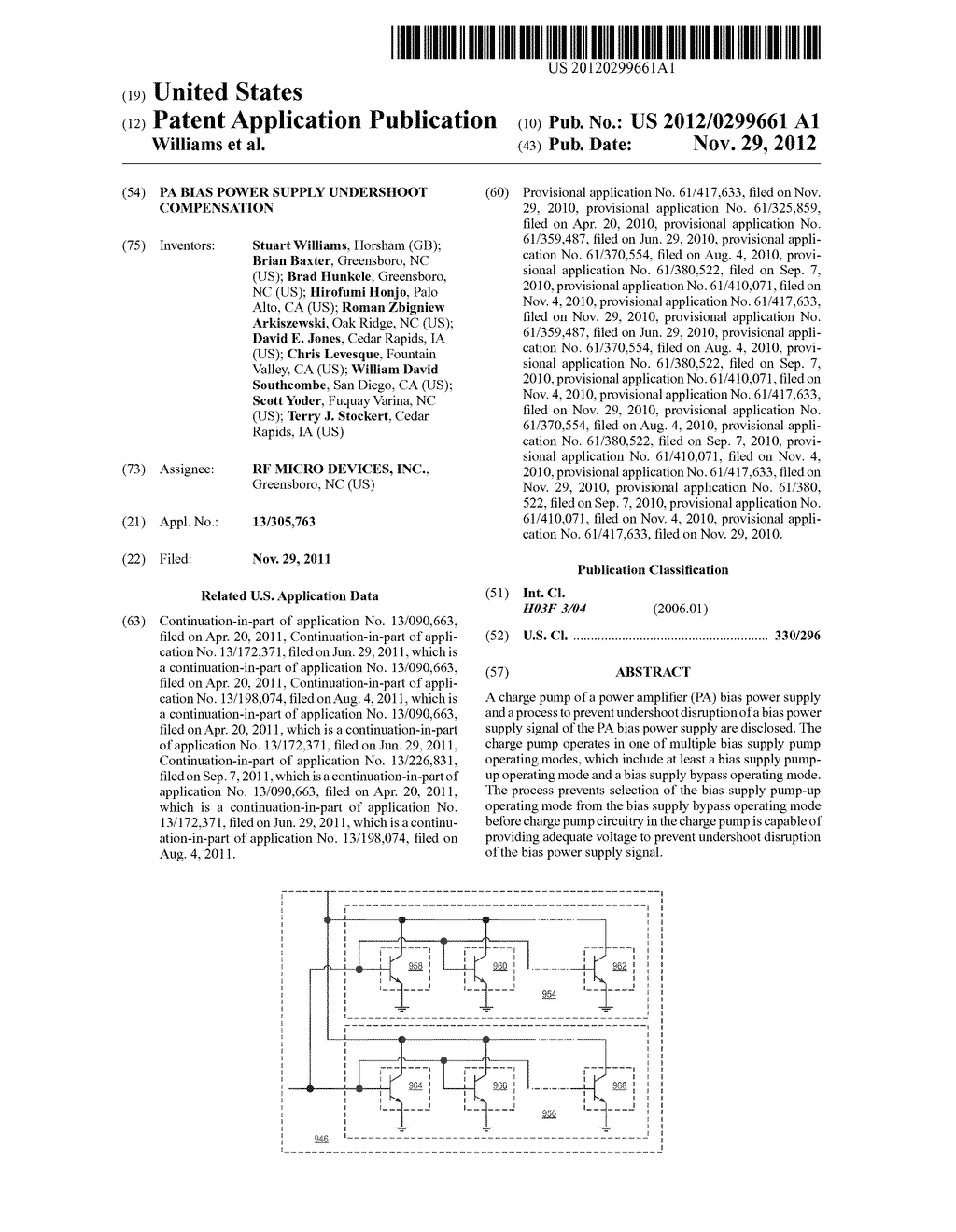 PA BIAS POWER SUPPLY UNDERSHOOT COMPENSATION - diagram, schematic, and image 01