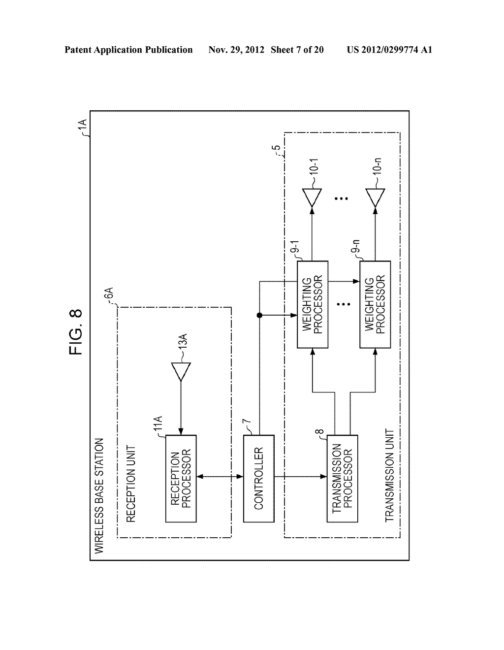 WIRELESS COMMUNICATION DEVICE, WIRELESS COMMUNICATION SYSTEM, AND METHOD     FOR DETECTING INTERFERENCE DIRECTION - diagram, schematic, and image 08