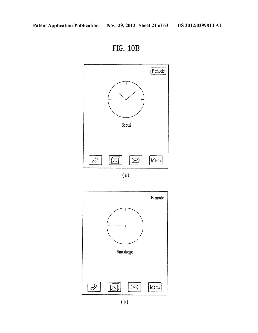 MOBILE TERMINAL AND MODE CONTROLLING METHOD THEREIN - diagram, schematic, and image 22