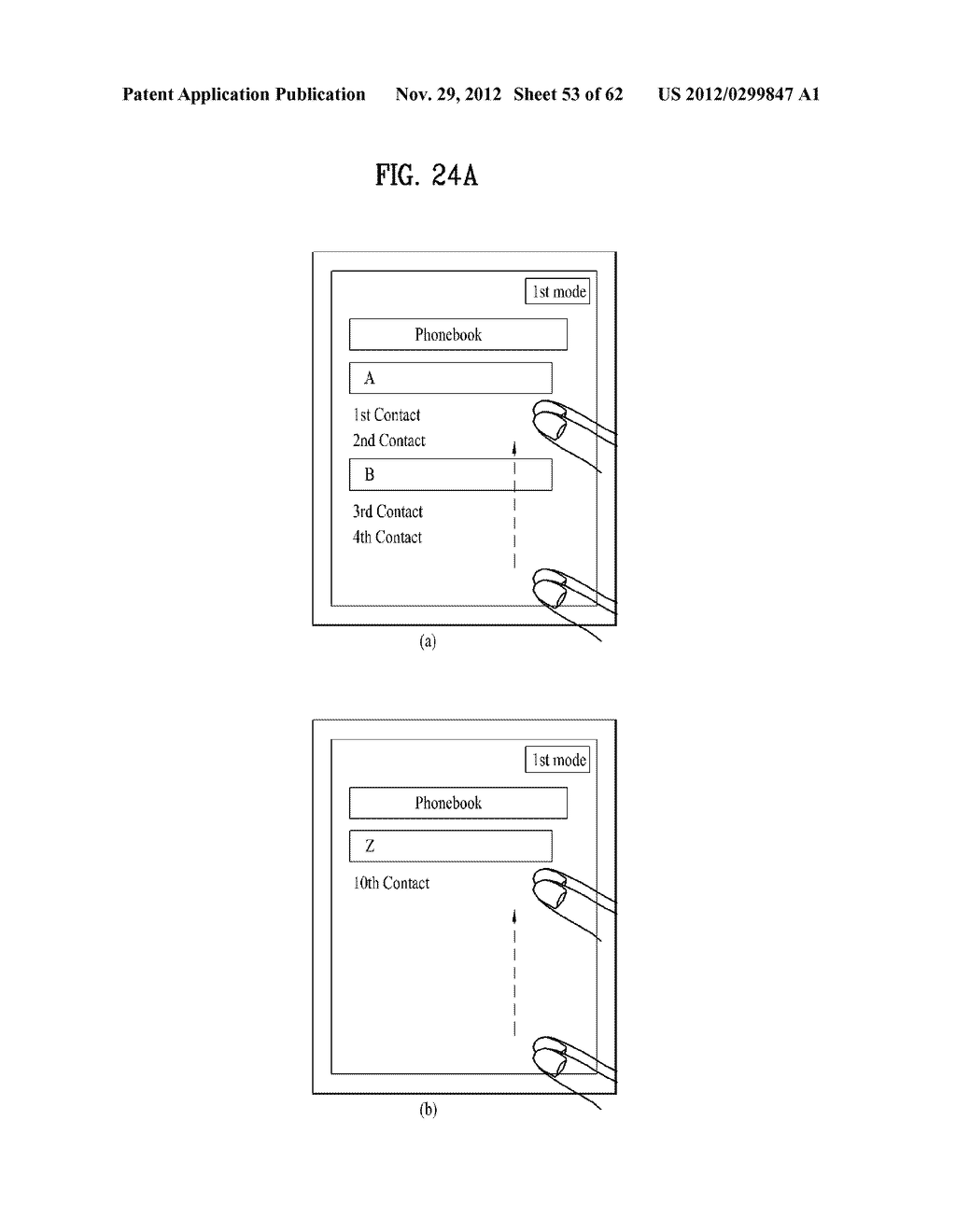 MOBILE TERMINAL AND MODE CONTROLLING METHOD THEREIN - diagram, schematic, and image 54