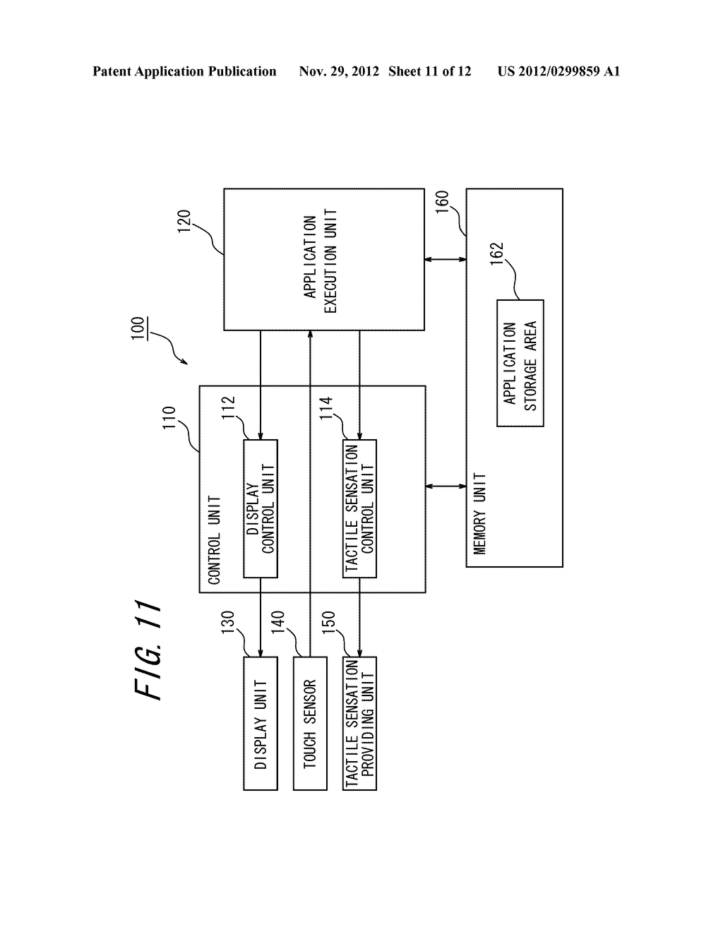 TACTILE SENSATION PROVIDING APPARATUS AND METHOD FOR PROVIDING TACTILE     SENSATION - diagram, schematic, and image 12