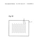 INSTALLATION STRUCTURE OF THIN-TYPE DISPLAY AND RESISTIVE FILM TYPE TOUCH     PANEL, RESISTIVE FILM TYPE TOUCH PANEL UNIT WITH FRONT-SURFACE     PROTRUSIONS, AND THIN-TYPE DISPLAY UNIT WITH BACK-SURFACE PROTRUSIONS diagram and image