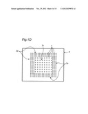 INSTALLATION STRUCTURE OF THIN-TYPE DISPLAY AND RESISTIVE FILM TYPE TOUCH     PANEL, RESISTIVE FILM TYPE TOUCH PANEL UNIT WITH FRONT-SURFACE     PROTRUSIONS, AND THIN-TYPE DISPLAY UNIT WITH BACK-SURFACE PROTRUSIONS diagram and image