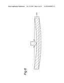 INSTALLATION STRUCTURE OF THIN-TYPE DISPLAY AND RESISTIVE FILM TYPE TOUCH     PANEL, RESISTIVE FILM TYPE TOUCH PANEL UNIT WITH FRONT-SURFACE     PROTRUSIONS, AND THIN-TYPE DISPLAY UNIT WITH BACK-SURFACE PROTRUSIONS diagram and image