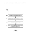 ADAPTABLE PROJECTION ON OCCLUDING OBJECT IN A PROJECTED USER INTERFACE diagram and image