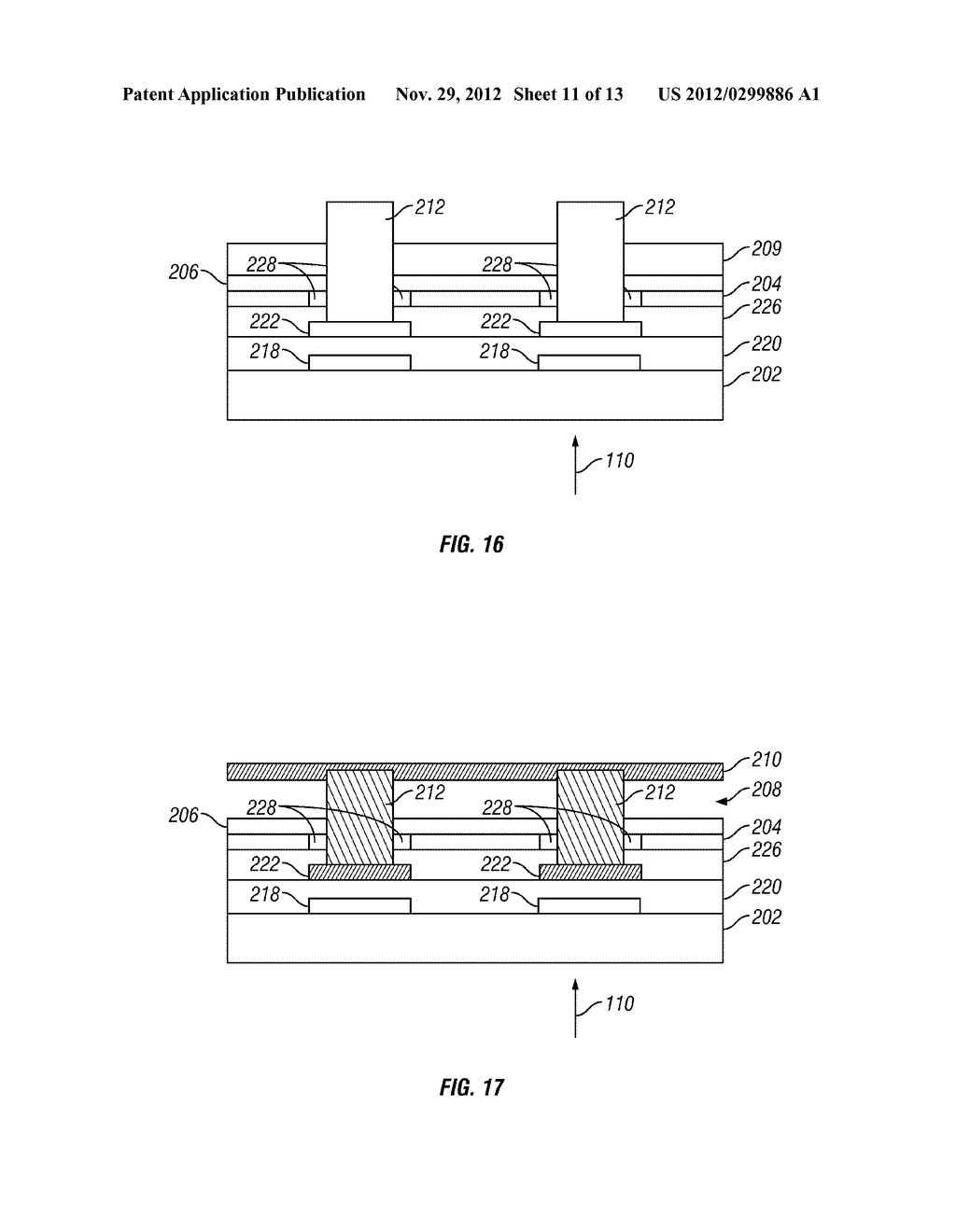 DEVICE HAVING A CONDUCTIVE LIGHT ABSORBING MASK AND METHOD FOR FABRICATING     SAME - diagram, schematic, and image 12