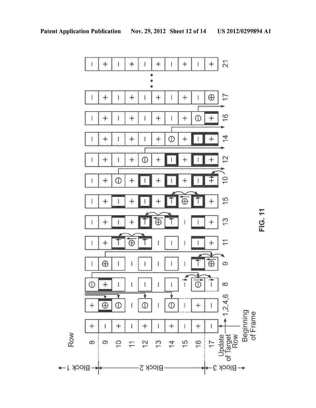 PRE-CHARGING OF SUB-PIXELS - diagram, schematic, and image 13