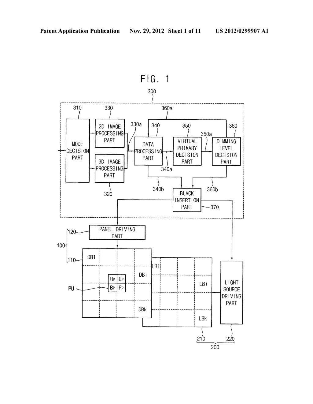 METHOD OF DISPLAYING THREE-DIMENSIONAL STEREOSCOPIC IMAGE AND DISPLAY     APPARATUS FOR PERFORMING THE METHOD - diagram, schematic, and image 02
