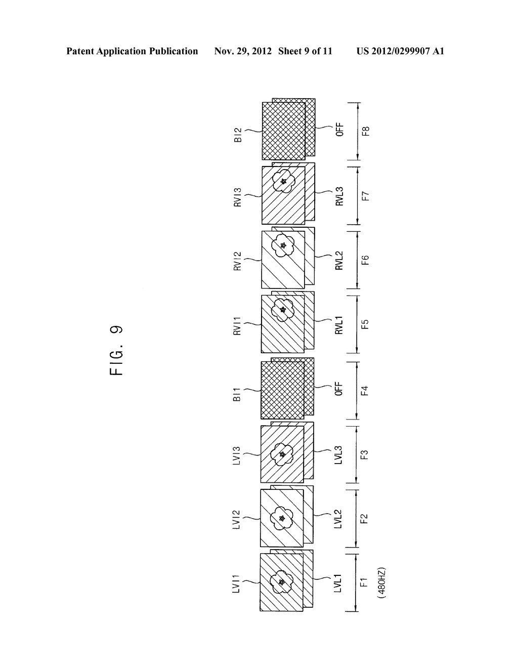 METHOD OF DISPLAYING THREE-DIMENSIONAL STEREOSCOPIC IMAGE AND DISPLAY     APPARATUS FOR PERFORMING THE METHOD - diagram, schematic, and image 10