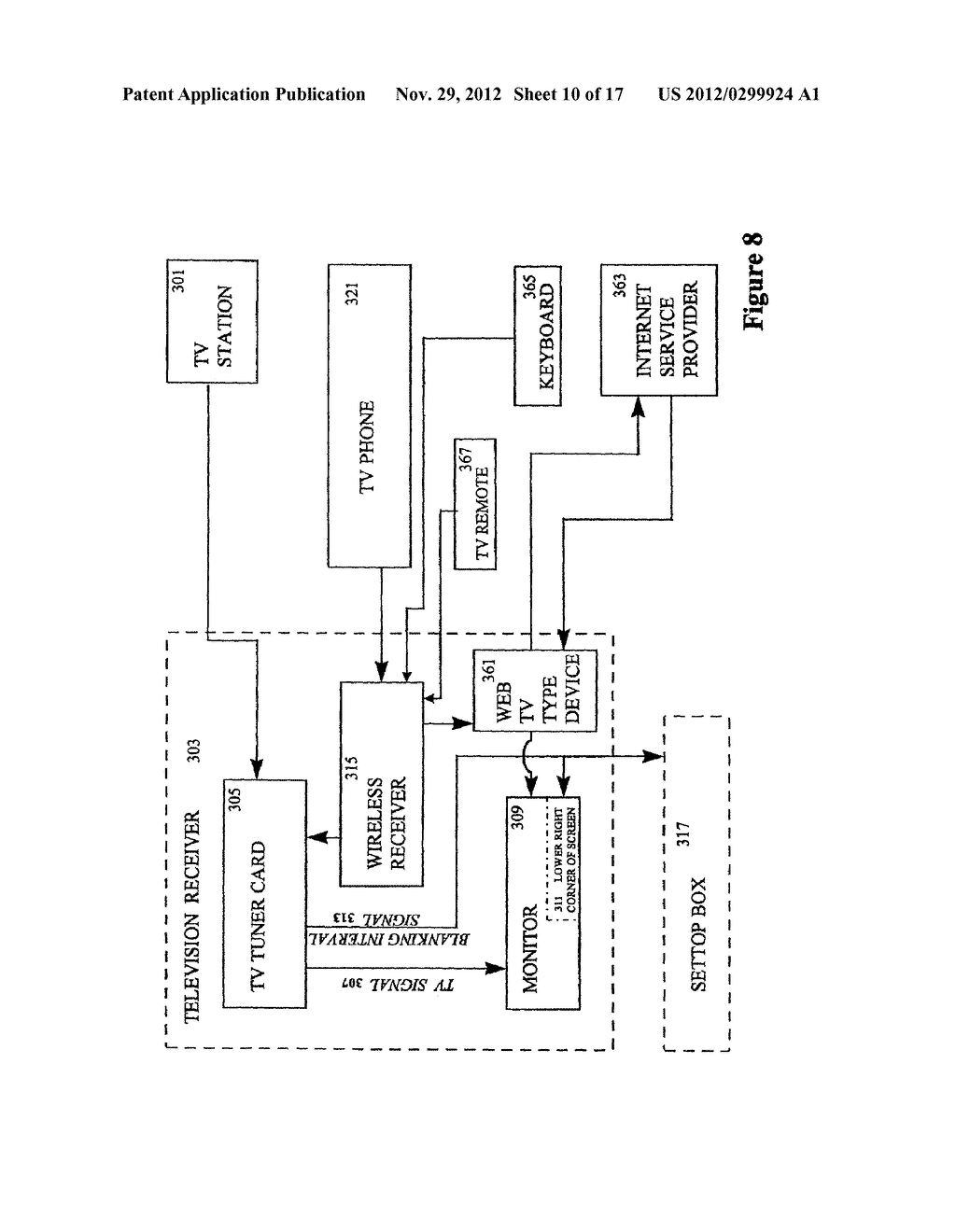 Apparatus for viewing full version of content contained therein on a     nearby display screen - diagram, schematic, and image 11