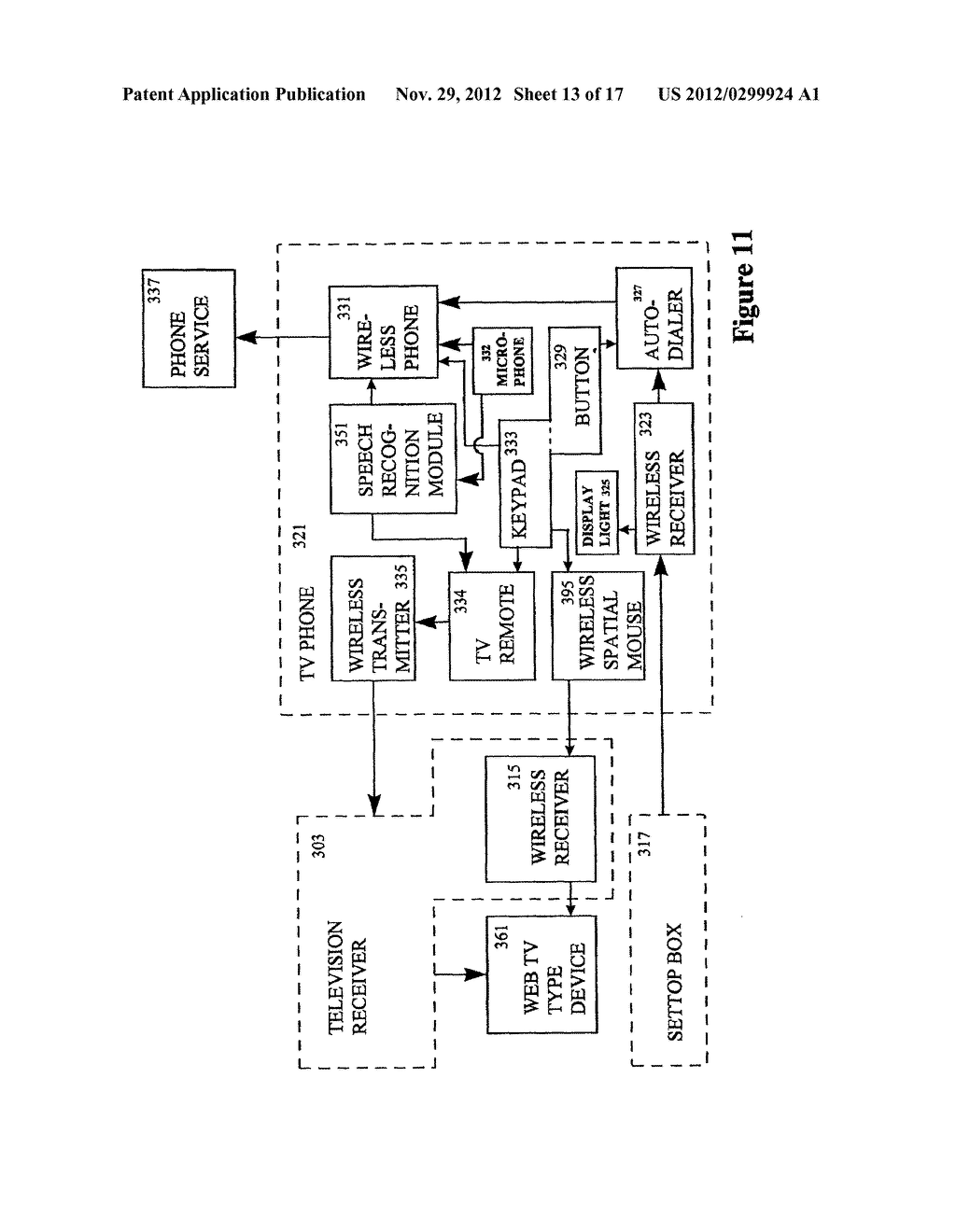 Apparatus for viewing full version of content contained therein on a     nearby display screen - diagram, schematic, and image 14