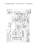 Apparatus for viewing full version of content contained therein on a     nearby display screen diagram and image