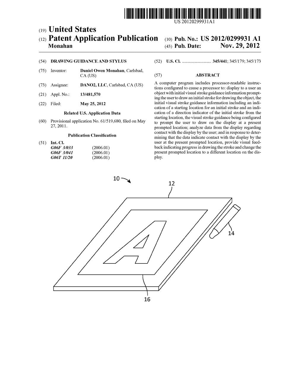 DRAWING GUIDANCE AND STYLUS - diagram, schematic, and image 01