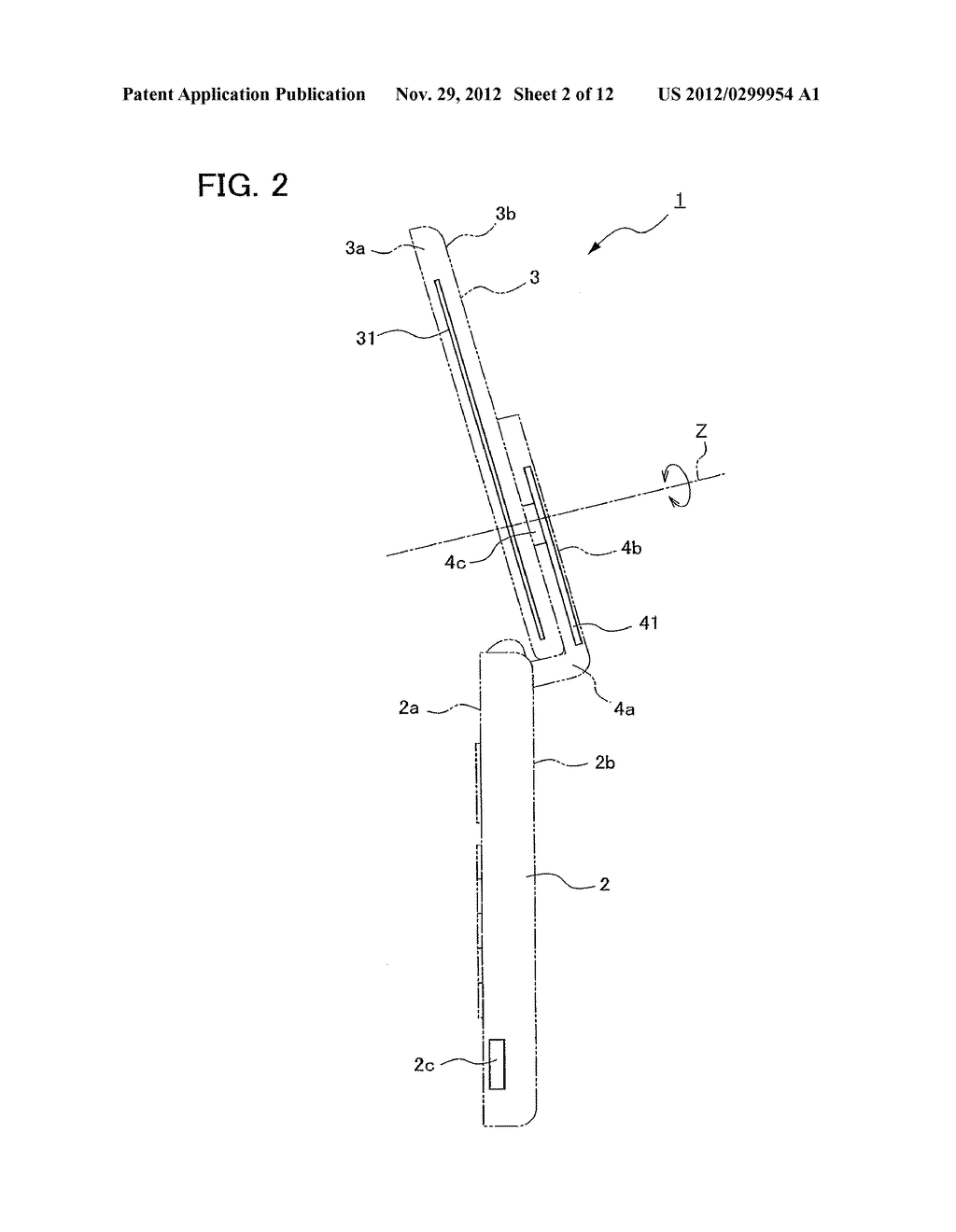 MOBILE ELECTRONIC DEVICE AND INPUT METHOD - diagram, schematic, and image 03