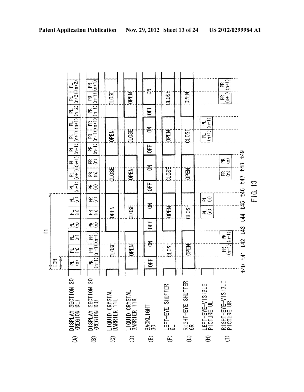 DISPLAY DEVICE AND DISPLAYING METHOD - diagram, schematic, and image 14