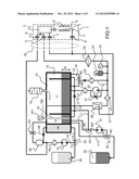 MEASURING SYSTEM IN A FLUID CIRCUIT OF A CONTINUOUS INKJET PRINTER,     RELATED FLUID CIRCUIT AND BLOCK DESIGNED TO IMPLEMENT SAID MEASURING     SYSTEM diagram and image