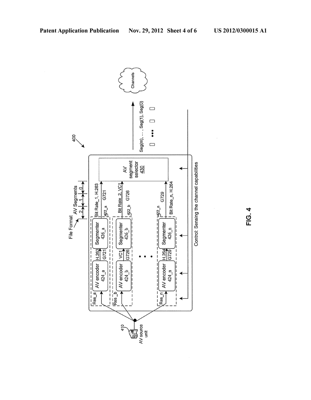 TWO-WAY AUDIO AND VIDEO COMMUNICATION UTILIZING SEGMENT-BASED ADAPTIVE     STREAMING TECHNIQUES - diagram, schematic, and image 05