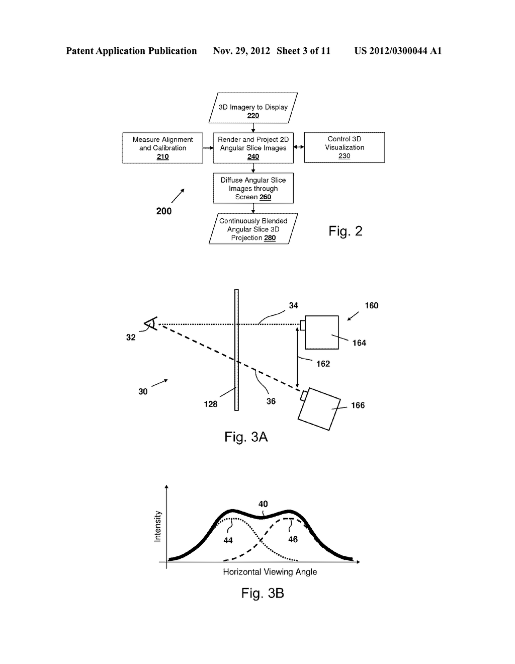 Systems and Methods for Alignment, Calibration and Rendering for an     Angular Slice True-3D Display - diagram, schematic, and image 04