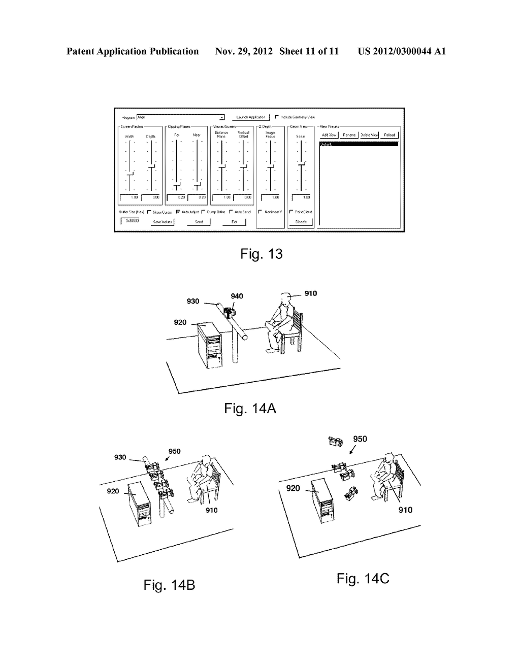 Systems and Methods for Alignment, Calibration and Rendering for an     Angular Slice True-3D Display - diagram, schematic, and image 12