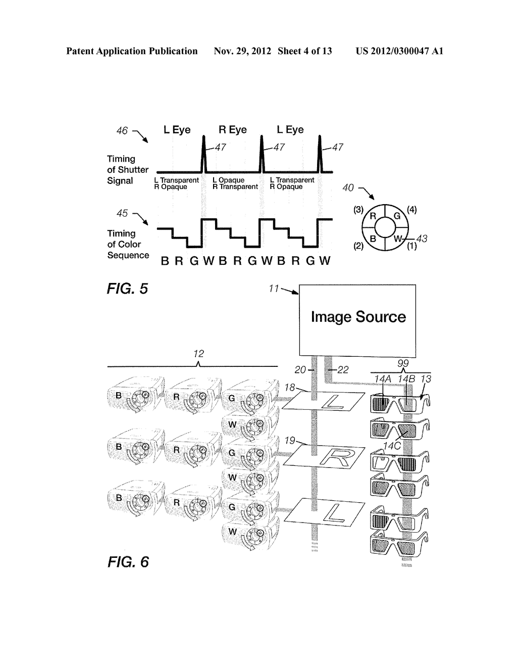 SYSTEM AND METHOD FOR SYNCHRONIZING A 3D VIDEO PROJECTOR - diagram, schematic, and image 05